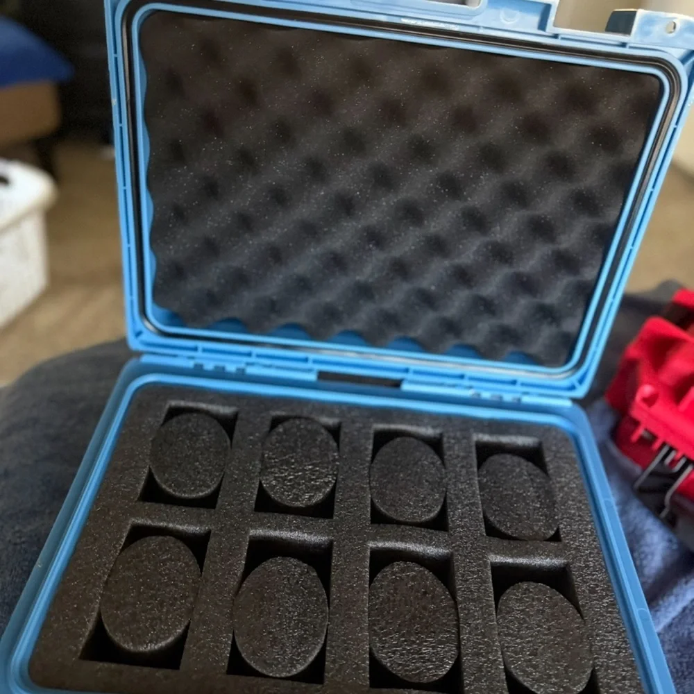 Invicta Light Blue Smartwatch Case with Black Foam